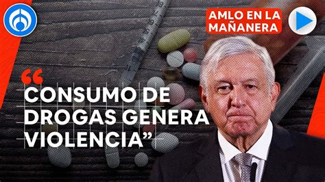 La creciente demanda de drogas en EE.UU. alimenta la violencia en México, afirmó López Obrador, resaltando la necesidad de cooperación binacional para enfrentar estos retos juntos.