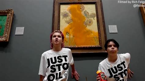 Activistas arrojaron sopa de tomate a una obra de Van Gogh en Ámsterdam para concienciar sobre la crisis climática. La acción busca presionar a gobiernos y empresas.