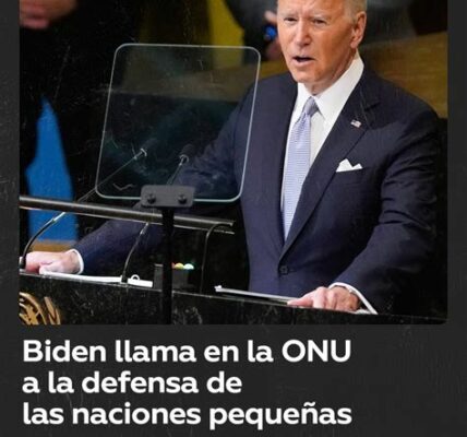 Biden en la ONU subrayó la cooperación global contra el cambio climático, la pandemia del COVID-19 y las tensiones geopolíticas, instando a una acción conjunta para enfrentar estos desafíos.