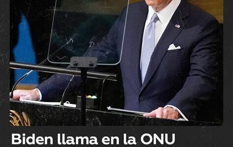 Biden en la ONU subrayó la cooperación global contra el cambio climático, la pandemia del COVID-19 y las tensiones geopolíticas, instando a una acción conjunta para enfrentar estos desafíos.