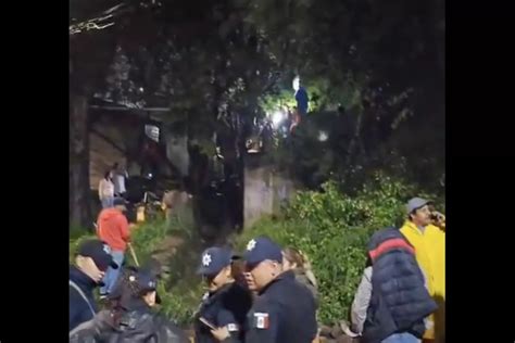 Desastre en Naucalpan: Deslave en el Cerro del Chiquihuite deja 6 muertos y 3 heridos tras intensas lluvias. Autoridades y equipos de rescate trabajan en la zona.