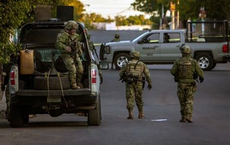 La violencia en Sinaloa ha aumentado; las autoridades trabajan incansablemente para restablecer el orden y proteger a la ciudadanía.