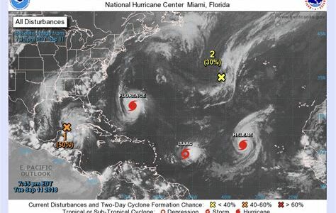 Helene deja Florida con vientos de 220 km/h, 500,000 sin electricidad, 1,200 vuelos cancelados y daños significativos. Gobernador DeSantis insta a evacuar y refugiarse adecuadamente.