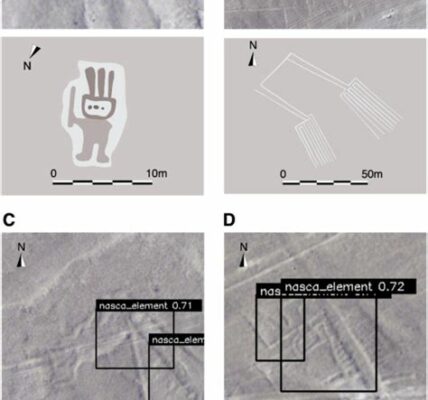 Descubren más de 100 nuevas figuras en las Líneas de Nasca usando inteligencia artificial, revelando representaciones humanas y animales ocultas a simple vista.