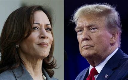 Kamala Harris reta a Donald Trump a un debate para discutir la gestión de la pandemia, economía y derechos civiles.