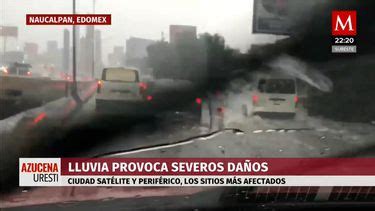 Intensas lluvias en Naucalpan causaron deslaves, caída de árboles y daños a viviendas y vehículos. Rescatadas cuatro personas atrapadas en una vivienda. Siga las recomendaciones oficiales.