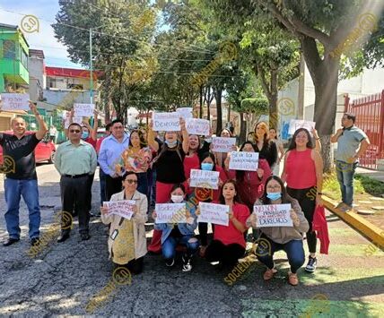 Protesta de trabajadores del Poder Judicial en CDMX, exigen mejores condiciones laborales y fondos adecuados para operar eficientemente.