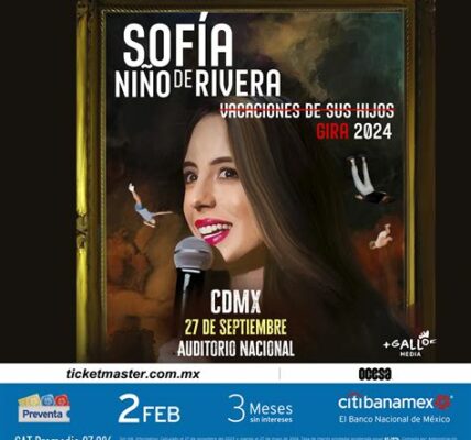 Sofía Niño de Rivera llenó el Auditorio Nacional con risas y reflexiones sobre desigualdad, feminismo y política en un espectáculo inolvidable.