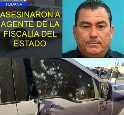 La violencia en Tijuana impacta: asesinan a comandante de investigación. La Fiscalía refuerza su compromiso contra el crimen organizado. Comunidad exige acciones contundentes.