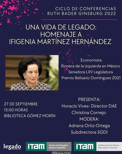 Ifigenia Martínez: pionera en economía y política, dejó un legado que transformó instituciones y seguirá inspirando a futuras generaciones en México.