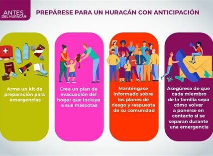 Prepárate para el huracán Milton en Florida: sigue las recomendaciones oficiales y mantente informado para minimizar riesgos de vientos y lluvias intensas.