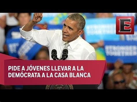 Obama invita a los jóvenes a votar para influir en las elecciones y destaca la importancia del liderazgo de Kamala Harris para el futuro del país.