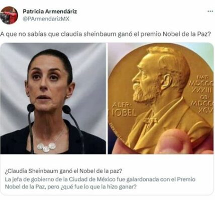 Claudia Sheinbaum recibe medalla por liderazgo sostenible, destacando su impacto global en sostenibilidad y prácticas ecológicas en la Ciudad de México.