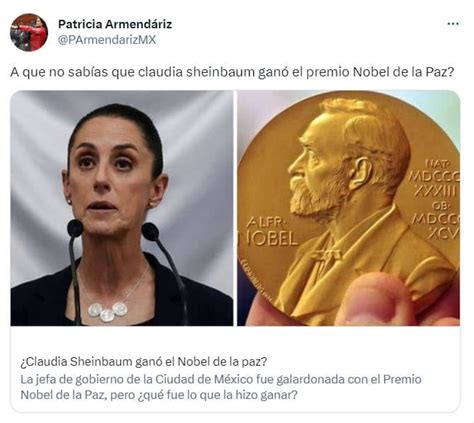 Claudia Sheinbaum recibe medalla por liderazgo sostenible, destacando su impacto global en sostenibilidad y prácticas ecológicas en la Ciudad de México.