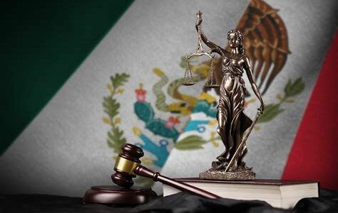 Ciudadanos defienden la independencia judicial en México, manifestándose pacíficamente contra reformas que podrían amenazar la autonomía de la Suprema Corte y la democracia del país.