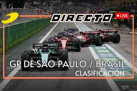 Lluvias intensas posponen la clasificación del Gran Premio de Brasil, priorizando la seguridad de los pilotos en un circuito azotado por más de 30 mm de agua.