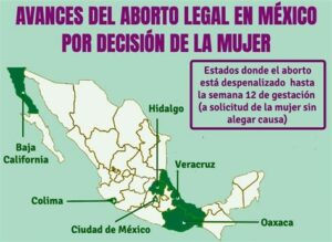 Despenalización del aborto en Estado de México hasta 12 semanas