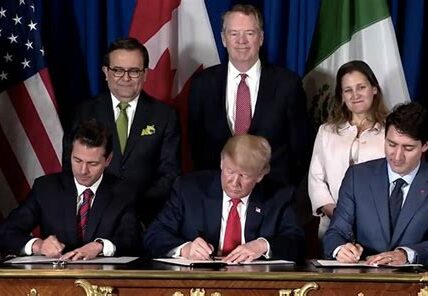 Trudeau y Trump se reúnen en Florida para fortalecer lazos comerciales y discutir el T-MEC, clave para Norteamérica en tiempos de pandemia.