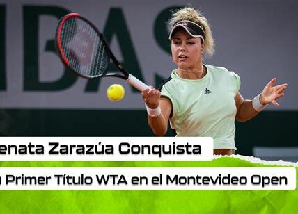 Renata Zarazúa brilla en el tenis mundial, alcanzando el puesto 51 del ranking WTA, inspirando a nuevas generaciones y elevando el nombre de México.