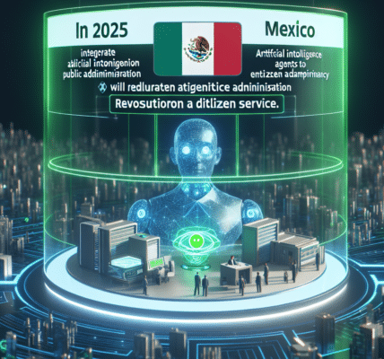 En 2025, México integrará agentes de IA en la administración pública para mejorar la eficiencia y transparencia, revolucionando el servicio ciudadano y marcando un hito digital.