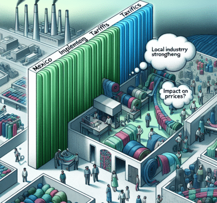 México implementa aranceles a textiles para proteger empleos y fortalecer la industria local frente a la competencia extranjera. ¿Impactará en los precios? Análisis y oportunidades.