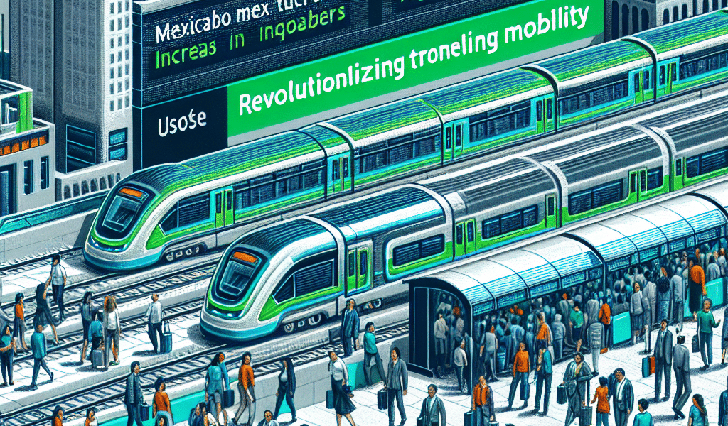 El tren México-Toluca revoluciona la movilidad con incrementos de usuarios, mayor frecuencia y reducción significativa en tiempos de traslado.