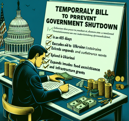 Biden firma ley temporal para evitar cierre gubernamental. El presupuesto se extiende 45 días, excluye ayuda a Ucrania pero amplía asistencia alimentaria y subvenciones de infraestructura.