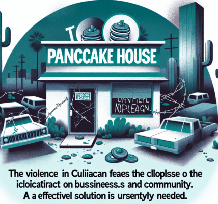 La violencia en Culiacán obliga al cierre del emblemático IHOP, reflejando un impacto alarmante en negocios y comunidad. Urge solución efectiva.