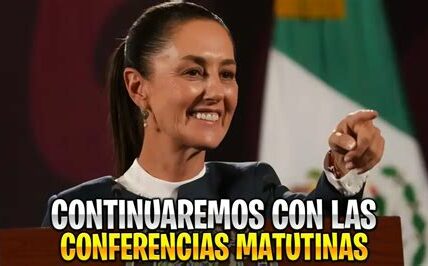 Claudia Sheinbaum fomenta la transparencia y la participación ciudadana con conferencias matutinas, destacando logros en seguridad, educación e infraestructura.