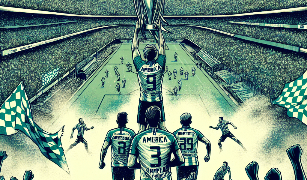 América se corona tricampeón en la Liga MX, reafirmando su legado con un emocionante triunfo sobre Monterrey en el Estadio Azteca.