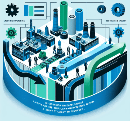 El empleo en el sector manufacturero mexicano cae por tercer mes consecutivo, preocupando a la industria. Es crucial una estrategia conjunta para su recuperación.