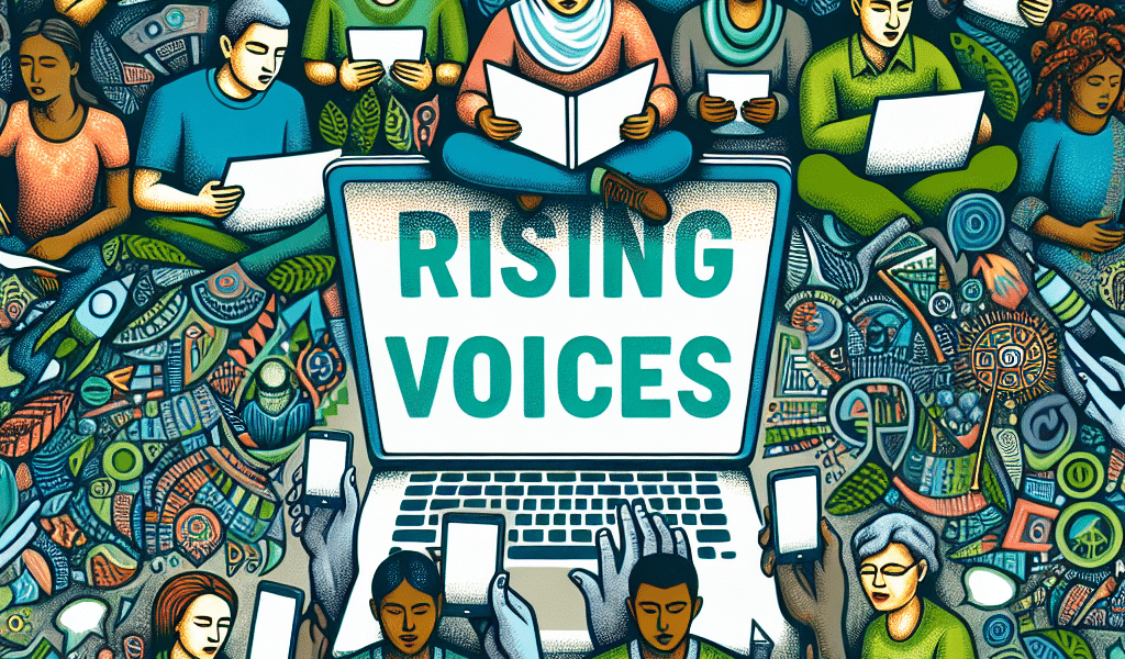 Rising Voices empodera comunidades marginalizadas, brindándoles herramientas digitales para contar sus historias y visibilizar sus culturas en un mundo interconectado.