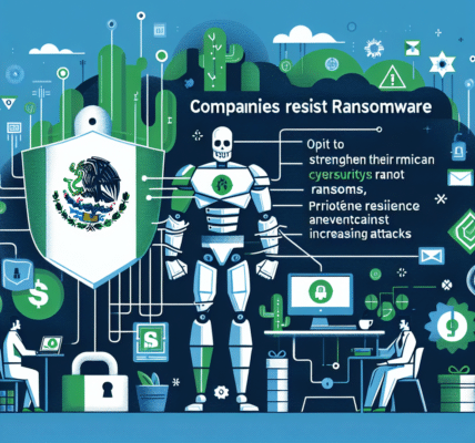 Empresas mexicanas resisten al ransomware, optando por fortalecer su ciberseguridad y no pagar rescates, priorizando resiliencia y prevención ante los ataques crecientes.