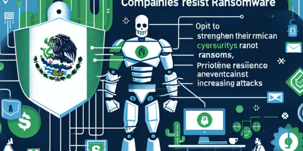 Empresas mexicanas resisten al ransomware, optando por fortalecer su ciberseguridad y no pagar rescates, priorizando resiliencia y prevención ante los ataques crecientes.