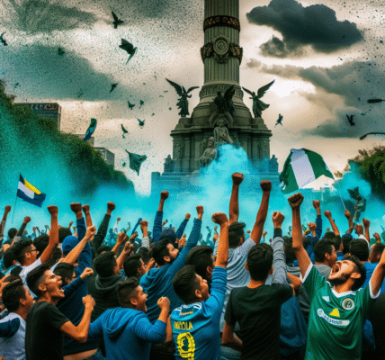 Los seguidores del Club América celebraron su triunfo en el Ángel de la Independencia con entusiasmo y sin incidentes, consolidando su pasión por el fútbol.