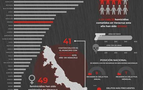 La violencia en Veracruz aumenta, reflejando la complejidad de problemas de seguridad que afectan a familias y comunidades. Urge reforzar medidas para recuperar la tranquilidad.