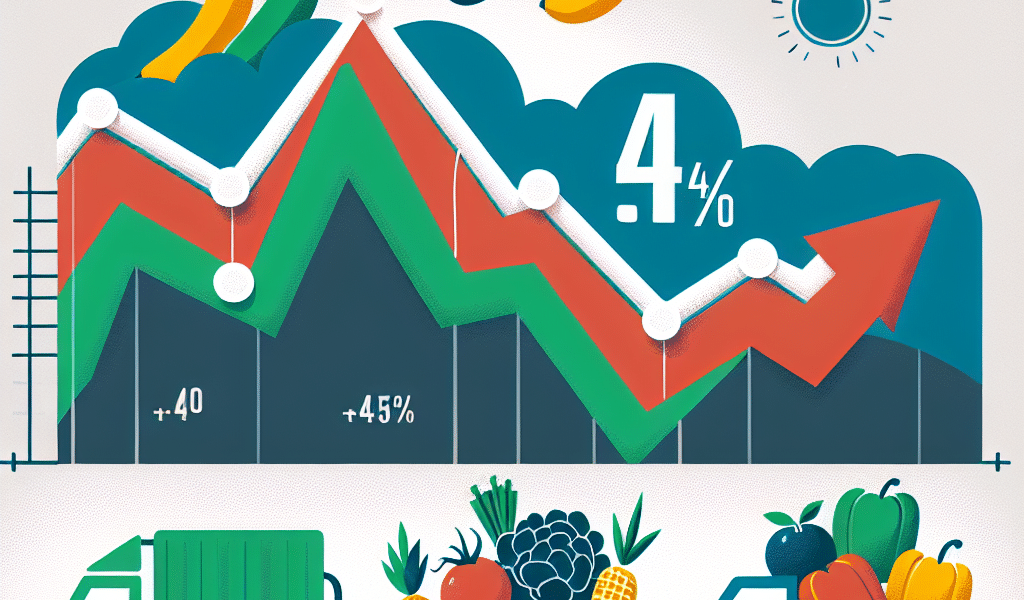 Inflación en México cae a 4.44% en diciembre; frutas, verduras y electricidad lideran bajo costo. Sin embargo, alimentos y transporte siguen al alza.