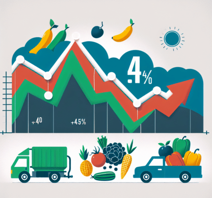 Inflación en México cae a 4.44% en diciembre; frutas, verduras y electricidad lideran bajo costo. Sin embargo, alimentos y transporte siguen al alza.