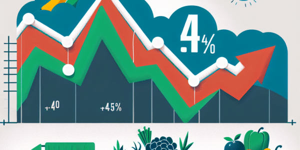 Inflación en México cae a 4.44% en diciembre; frutas, verduras y electricidad lideran bajo costo. Sin embargo, alimentos y transporte siguen al alza.