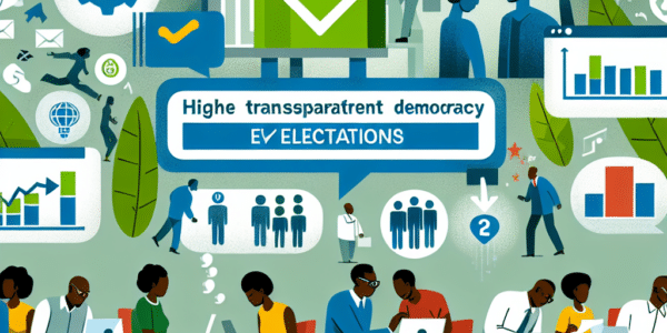 Las elecciones en Ghana 2024 destacaron por la alta participación y tecnología digital, subrayando un camino hacia una democracia más transparente en África.