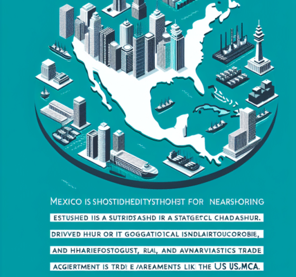 México se consolida como un hub estratégico para el nearshoring, impulsado por su ubicación geográfica, infraestructura robusta y tratados comerciales ventajosos como el T-MEC.