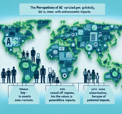La percepción de la IA varía globalmente, influenciada por factores culturales y económicos; clave en algunas regiones, vista con escepticismo en otras debido a sus impactos potenciales.