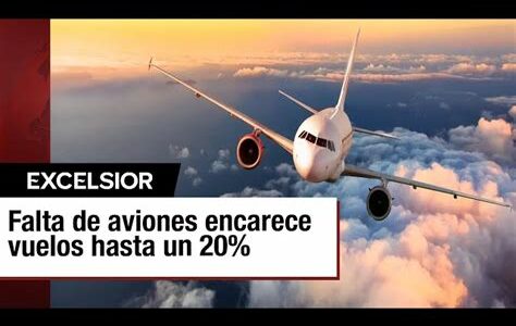 Los precios de boletos de avión en México suben por escasez de aviones, impactando a viajeros de placer y negocios. Evalúa alternativas de transporte y horarios no tradicionales.