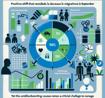 La disminución del 14% en detenciones de migrantes en septiembre refleja cambios positivos, pero las causas de la migración siguen siendo un desafío crítico para gestionar.