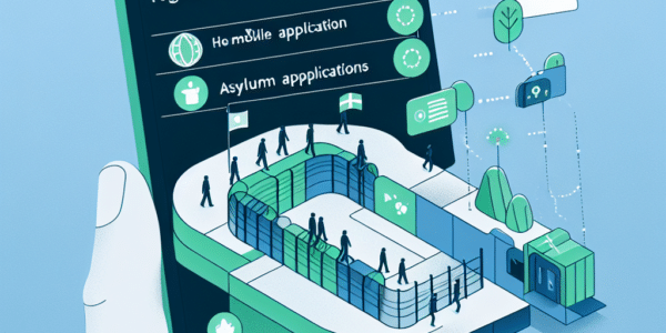 La reducción migratoria en la frontera se logra con tecnología y cooperación regional. La aplicación móvil agiliza solicitudes de asilo, mejorando el proceso de entrada.