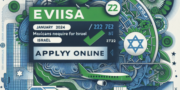 Desde enero 2024, mexicanos necesitan una eVisa para Israel. Solicítala en línea; proceso rápido de 72 horas. Mejora la seguridad y eficiencia migratoria.