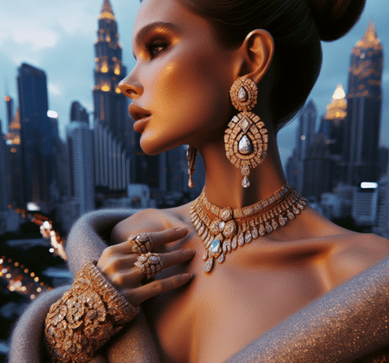 Taylor Swift deslumbra en NYC con aretes de más de 700 mil pesos, combinando lujo y estilo con oro de 18 quilates y brillantes diamantes de la joyería Anita Ko.