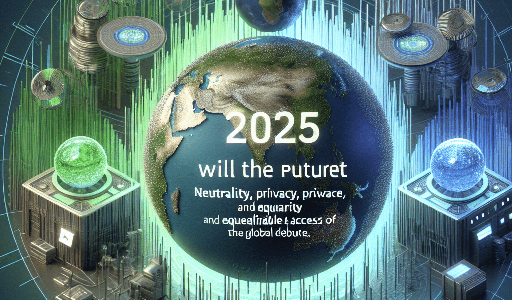 El 2025 será crucial para el futuro de Internet: neutralidad, privacidad y acceso equitativo estarán en el centro del debate global.