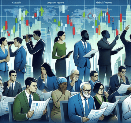 Inversionistas analizan reportes corporativos y tensiones geopolíticas esta semana, buscando señales económicas clave mientras se esperan movimientos volátiles en los mercados financieros.