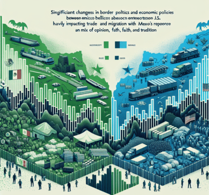 Trump ha impactado la política fronteriza y económica entre México y EE.UU., generando cambios migratorios y comerciales significativos. La respuesta en México mezcla opinión, fe y tradición.